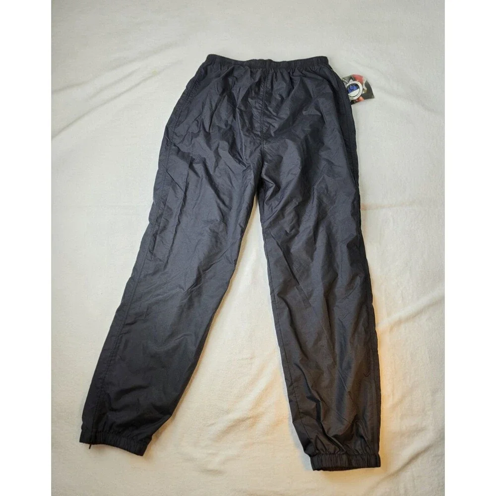 Vintage Holloway 90’s Mens Black Windbreaker Track Pants Size XXL